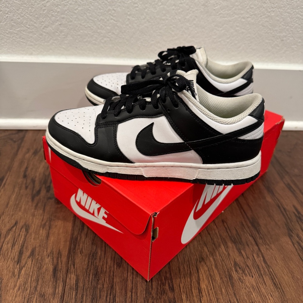 Nike Women’s Dunk Lows, Black & White (Panda)
